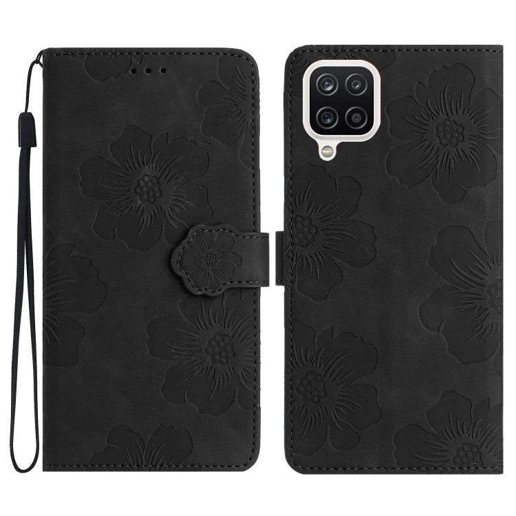 Custodia portafoglio in pelle con motivo floreale per Samsung Gal