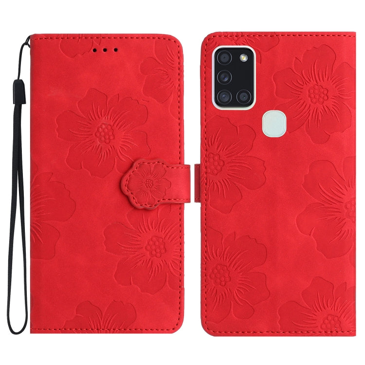 Custodia portafoglio in pelle con motivo floreale per Samsung Gal