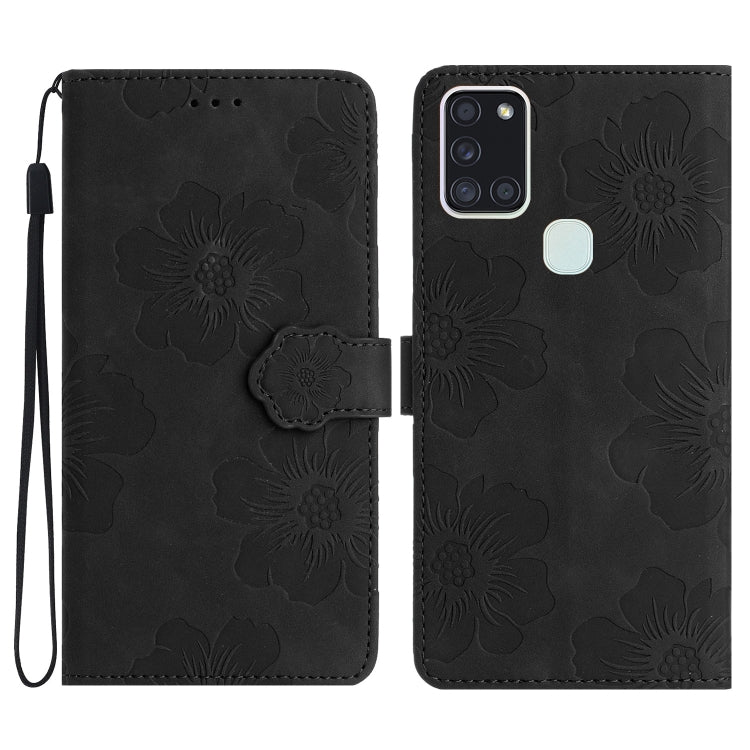 Custodia portafoglio in pelle con motivo floreale per Samsung Gal