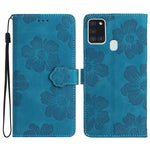 Custodia portafoglio in pelle con motivo floreale per Samsung Gal
