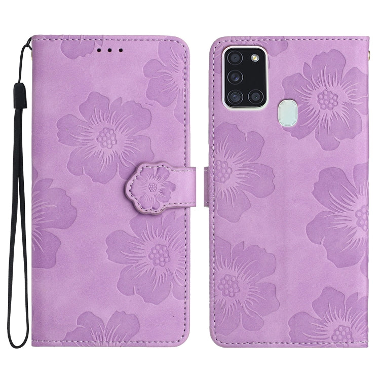 Custodia portafoglio in pelle con motivo floreale per Samsung Gal