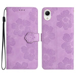 Custodia portafoglio in pelle con motivo floreale per Samsung Gal