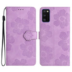 Custodia portafoglio in pelle con motivo floreale per Samsung Gal