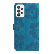 Custodia portafoglio in pelle con motivo floreale per Samsung Gal