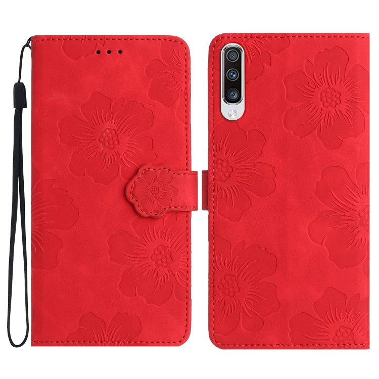 Custodia portafoglio in pelle con motivo floreale per Samsung Gal