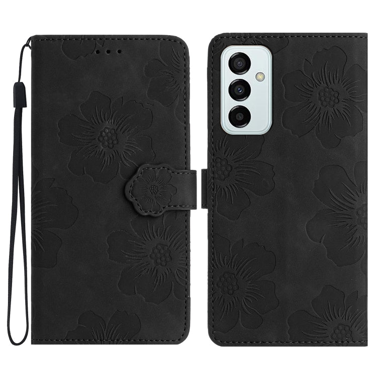Custodia portafoglio in pelle con motivo floreale per Samsung Gal