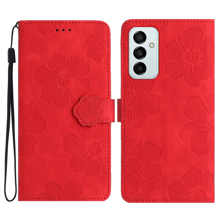 Custodia portafoglio in pelle con motivo floreale per Samsung Gal
