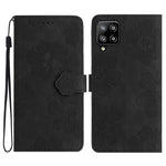 Custodia portafoglio in pelle con motivo floreale per Samsung Gal