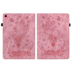 Custodia in pelle farfalla rosa per iPad 10th Gen 10.9 (2022)