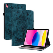Custodia per iPad 10th Gen in pelle farfalla rosa