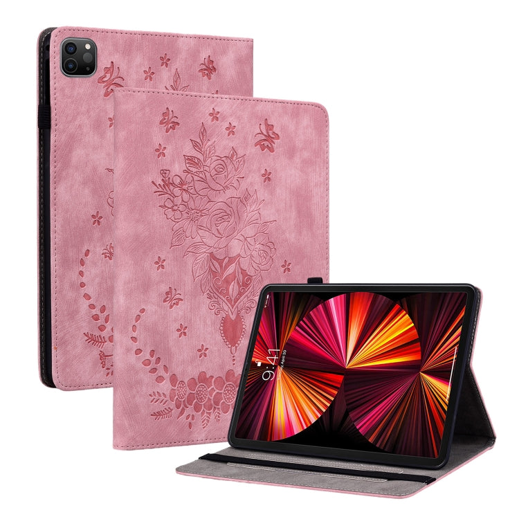 Custodia tablet in pelle goffrata rosa compatibile iPad