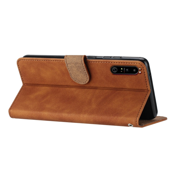 Custodia per telefono in pelle goffrata con sette farfalle, For Sony Xperia 1 IV, For Sony Xperia L4, For Sony Xperia 5, For Sony Xperia L3