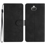 Custodia per telefono in pelle goffrata con sette farfalle, For Sony Xperia 10