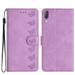 Custodia per telefono in pelle goffrata con sette farfalle, For Sony Xperia 1 IV, For Sony Xperia L4, For Sony Xperia 5, For Sony Xperia L3