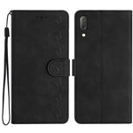 Custodia per telefono in pelle goffrata con sette farfalle, For Sony Xperia 1 IV, For Sony Xperia L4, For Sony Xperia 5, For Sony Xperia L3