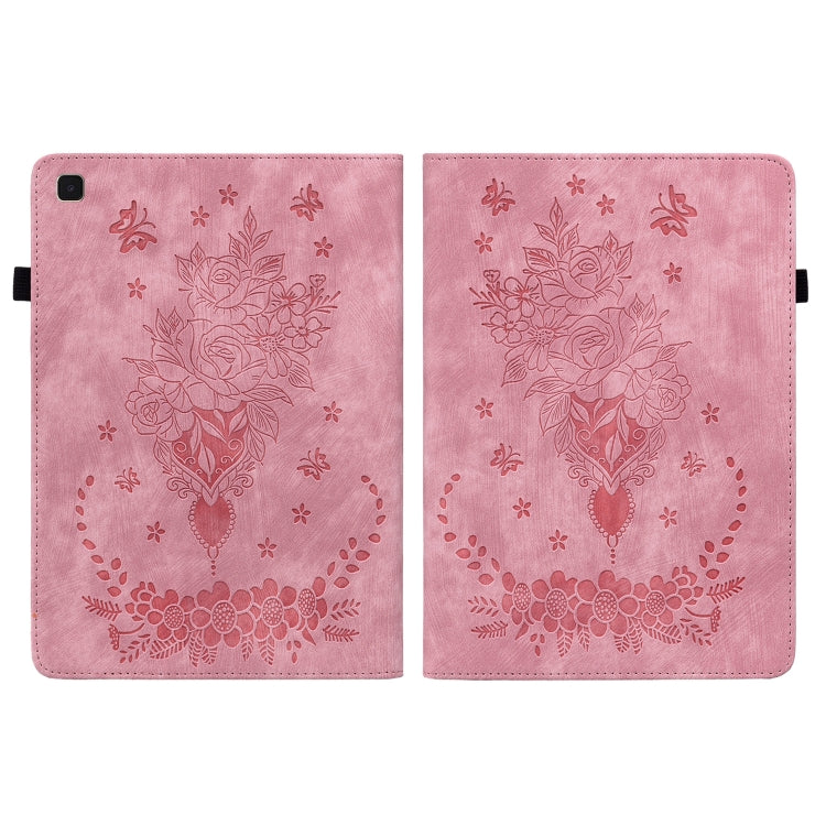 Custodia tablet in pelle rosa per Samsung Galaxy Tab A7 10.4 2022