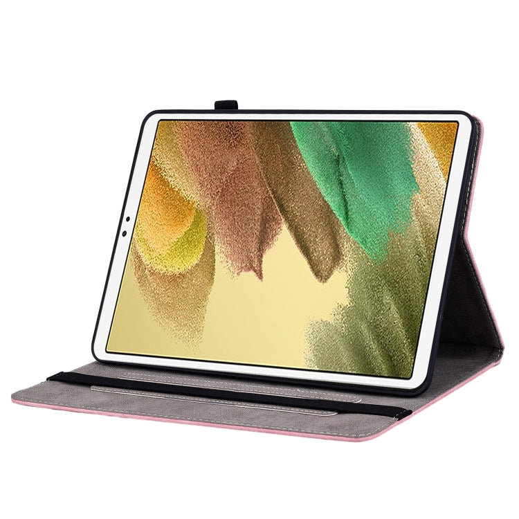 Custodia tablet in pelle rosa per Samsung Galaxy Tab