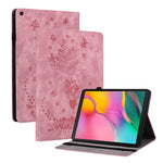 Custodia tablet in pelle rosa per Samsung Galaxy Tab
