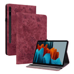 Custodia tablet in pelle rosa per Samsung Galaxy Tab S9+