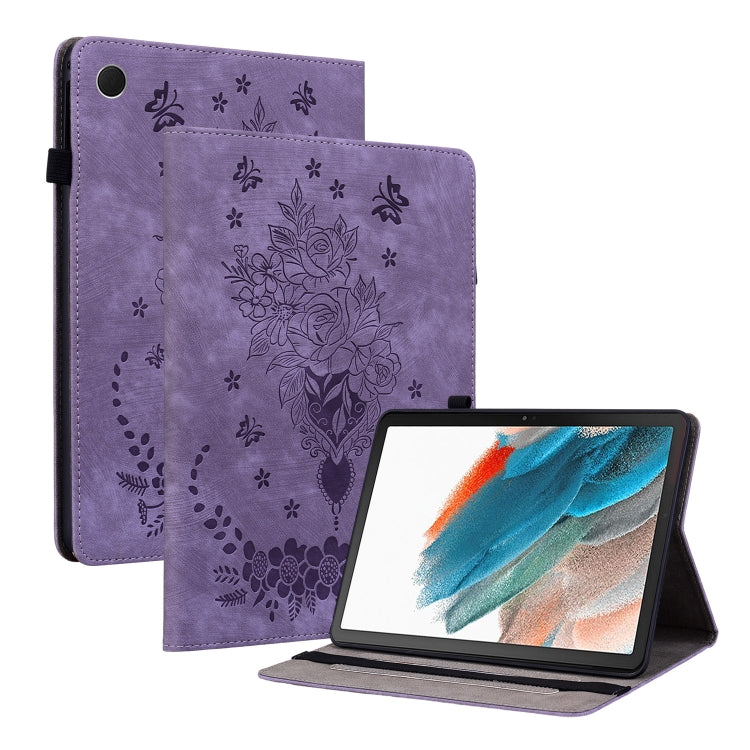 Custodia tablet in pelle goffrata rosa per Galaxy Tab S11