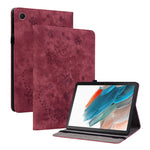Custodia tablet in pelle goffrata rosa per Galaxy Tab S11