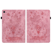 Custodia tablet in pelle rosa compatibile Samsung Galaxy Tab