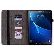 Custodia tablet in pelle goffrata rosa per Samsung Galaxy Tab A 1