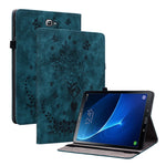 Custodia tablet in pelle goffrata rosa per Samsung Galaxy Tab A 1