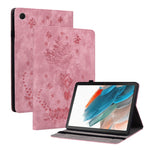 Custodia tablet in pelle goffrata rosa per Galaxy Tab S11