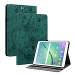 Custodia tablet in pelle goffrata rosa per Samsung Galaxy Tab A 1