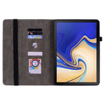Custodia tablet in pelle goffrata rosa per Samsung Galaxy Tab A 1