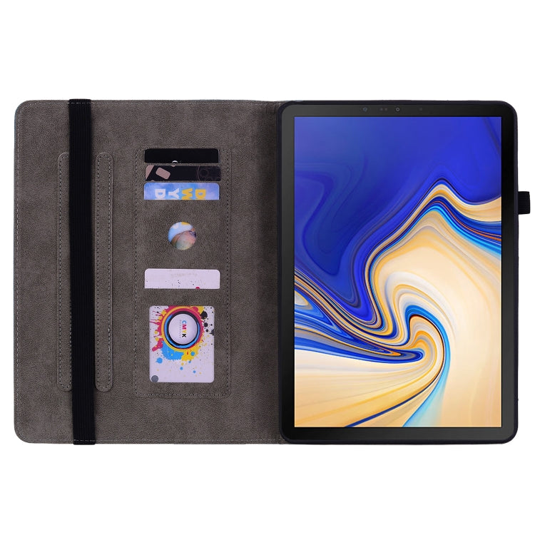 Custodia tablet in pelle goffrata rosa per Samsung Galaxy Tab A 1