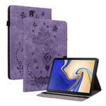 Custodia tablet in pelle goffrata rosa per Samsung Galaxy Tab A 1