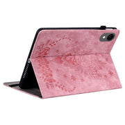 Custodia tablet in pelle goffrata rosa per Galaxy Tab S11