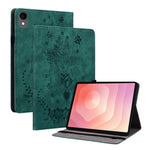 Custodia tablet in pelle goffrata rosa per Galaxy Tab S11