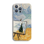 Custodia iPhone 14 Plus in PC pittura a olio