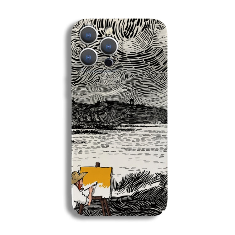 Custodia iPhone con pittura a olio XS Max e 8 Plus