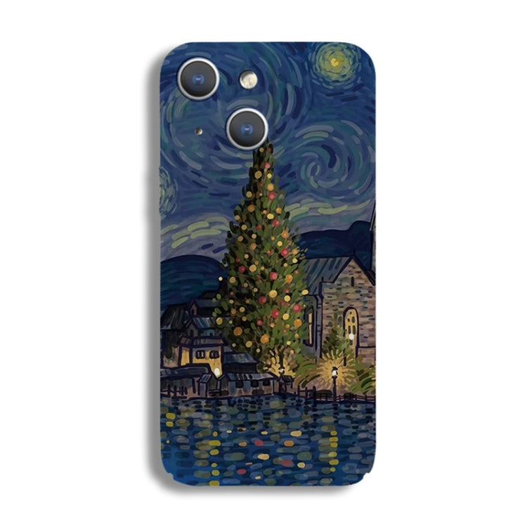 Custodia iPhone 15 Plus pittura a olio