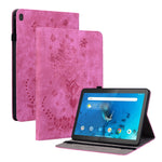 Custodia per tablet in pelle goffrata farfalla rosa, For Lenovo Tab M8 HD, For Lenovo M10
