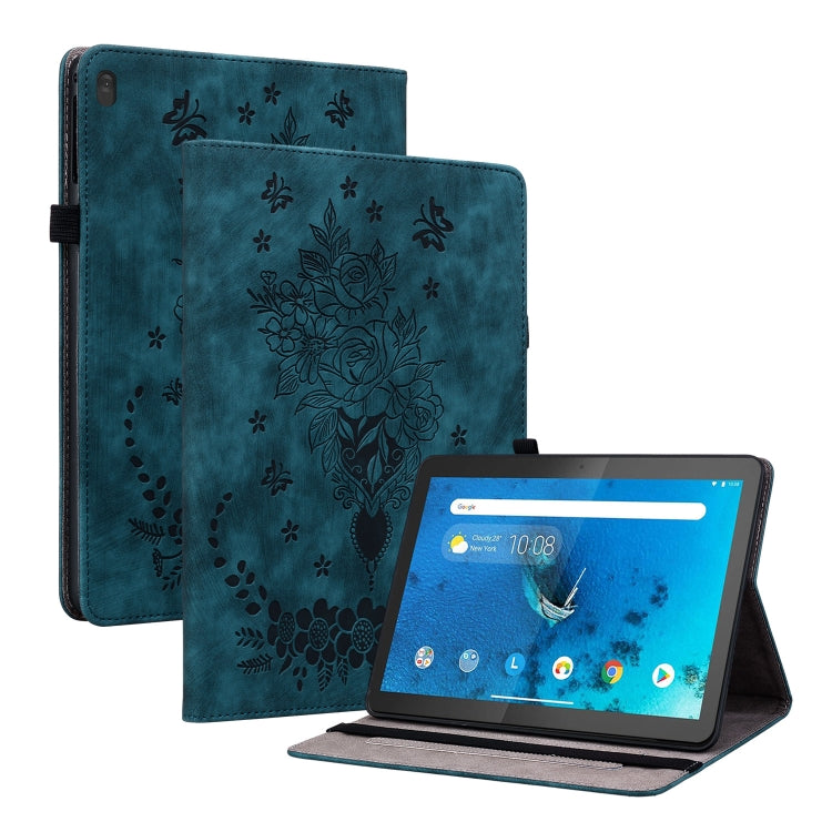 Custodia per tablet in pelle goffrata farfalla rosa, For Lenovo Tab M8 HD, For Lenovo M10