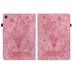 Custodia per tablet in pelle goffrata farfalla rosa, For Lenovo Tab M7 3rd Gen, For Lenovo Tab P11 TB-J606F, For Lenovo Tab M10 HD 2nd Gen TB-X306X, For Lenovo M10 Plus