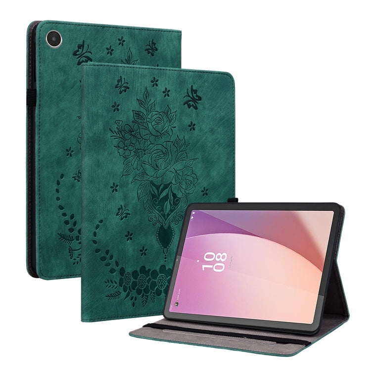 Custodia per tablet in pelle goffrata farfalla rosa, For Lenovo Tab M8 4th Gen TB-300FU, For Lenovo Tab M9, For Lenovo Tab P11 Pro Gen 2 11.2, For Lenovo Tab P11 Gen 2 11.5
