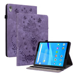 Custodia per tablet in pelle goffrata farfalla rosa, For Lenovo Tab M8 HD, For Lenovo M10