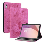 Custodia per tablet in pelle goffrata farfalla rosa, For Lenovo Tab M8 4th Gen TB-300FU, For Lenovo Tab M9, For Lenovo Tab P11 Pro Gen 2 11.2, For Lenovo Tab P11 Gen 2 11.5