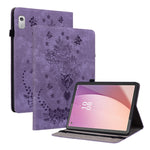 Custodia per tablet in pelle goffrata farfalla rosa, For Lenovo Tab M8 4th Gen TB-300FU, For Lenovo Tab M9, For Lenovo Tab P11 Pro Gen 2 11.2, For Lenovo Tab P11 Gen 2 11.5