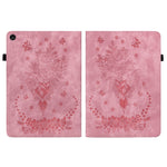 Custodia per tablet in pelle goffrata farfalla rosa, For Lenovo Tab M10 10.1 3rd Gen, For Lenovo Tab M10 Plus 10.6 3rd Gen, For Lenovo Legion Y700, For Lenovo Tab K10