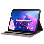 Custodia per tablet in pelle goffrata farfalla rosa, For Lenovo Tab M10 10.1 3rd Gen, For Lenovo Tab M10 Plus 10.6 3rd Gen, For Lenovo Legion Y700, For Lenovo Tab K10