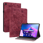 Custodia per tablet in pelle goffrata farfalla rosa, For Lenovo Tab M10 10.1 3rd Gen, For Lenovo Tab M10 Plus 10.6 3rd Gen, For Lenovo Legion Y700, For Lenovo Tab K10