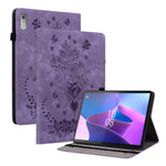 Custodia per tablet in pelle goffrata farfalla rosa, For Lenovo Tab M8 4th Gen TB-300FU, For Lenovo Tab M9, For Lenovo Tab P11 Pro Gen 2 11.2, For Lenovo Tab P11 Gen 2 11.5