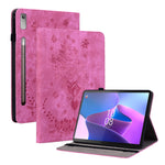 Custodia per tablet in pelle goffrata farfalla rosa, For Lenovo Tab M8 4th Gen TB-300FU, For Lenovo Tab M9, For Lenovo Tab P11 Pro Gen 2 11.2, For Lenovo Tab P11 Gen 2 11.5